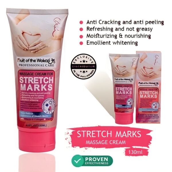 Wokali Massage Cream for Stretch Marks