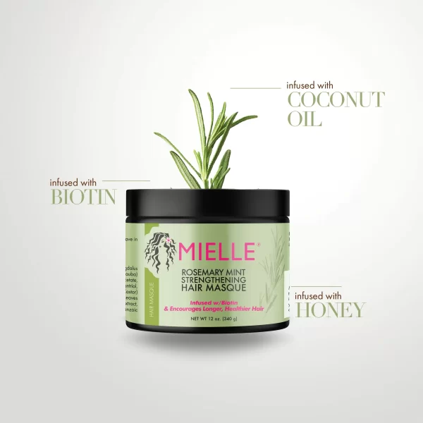 Rosemary Mint Strengthening Hair Masque - Image 2